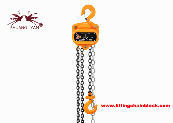 19.6kN Vital Double Ratchet Pawls Ручная цепная блочная подъемная установка 2000 кг с цепью G80 из сплава стали
