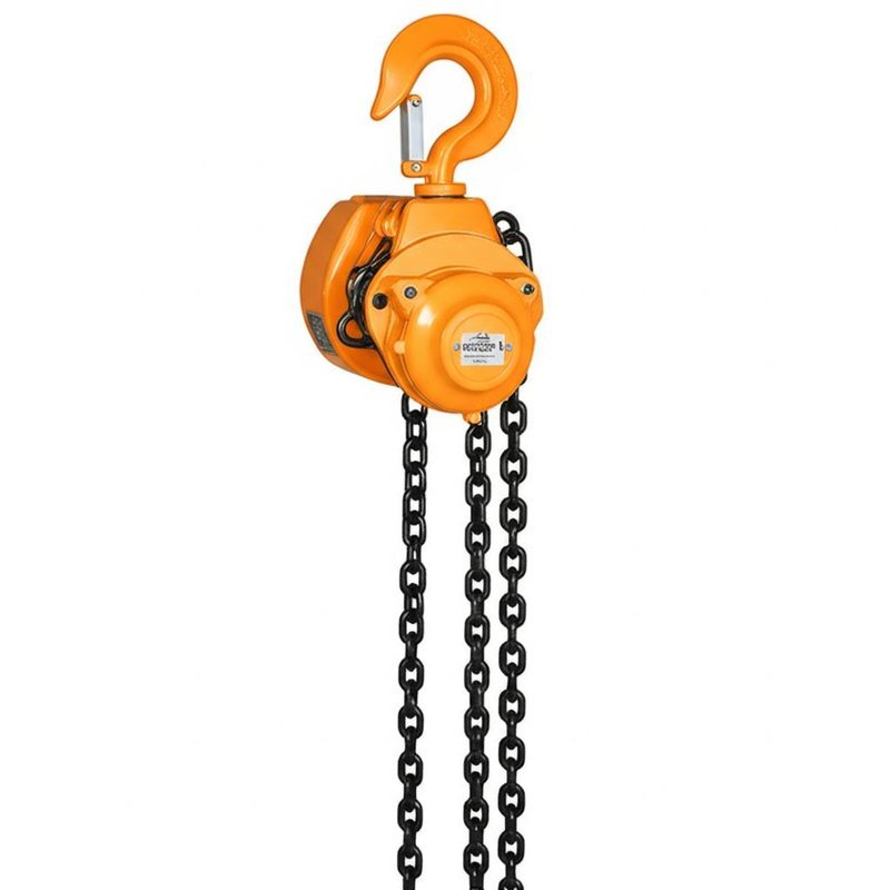 5t Capacity Manual Chain Block for Smooth and Operations in Normal Working Environment